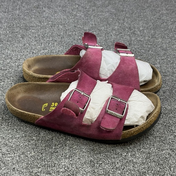 Birkenstock Shoes - Birkenstock Arizona Festival Fuchsia Pink Suede Leather Sandals EU 39 US 8/8.5‎